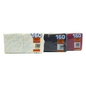 SUAO Tovallons cocktail 20x20 cm 2 capes 160 unitats