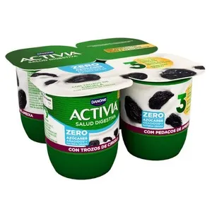 ACTIVIA Iogurt amb prunes 0%