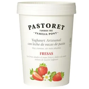 EL PASTORET Iogurt artesanal de maduixa