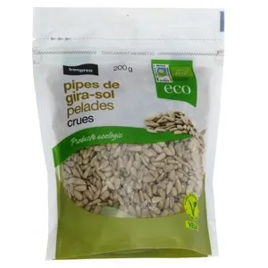BONPREU Pipes de gira-sol pelades crues ecològiques