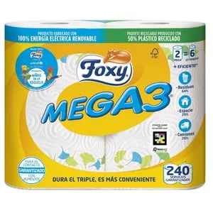 FOXY MEGA3 Paper de cuina 2 un.