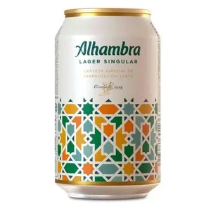 ALHAMBRA Cervesa en llauna