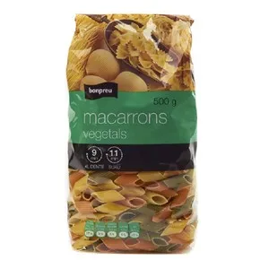 BONPREU Macarrons amb vegetals
