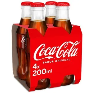 COCA-COLA Refresc de cola mini en ampolla de vidre