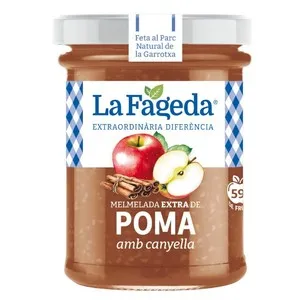 LA FAGEDA Melmelada extra de poma i canyella Km0