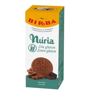 BIRBA Galetes de xocolata sense gluten Núria