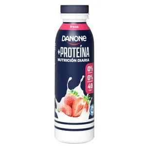 DANONE Iogurt líquid amb proteïna amb gust de maduixa