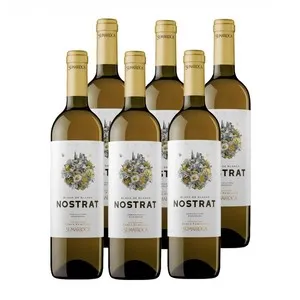 NOSTRAT Caixa de vi blanc Do Penedès ecològic Km0