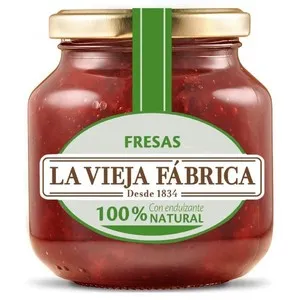 LA VIEJA FÁBRICA Melmelada de maduixa zero sucre