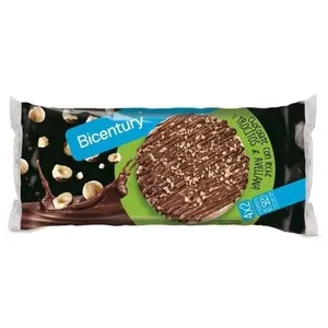 BICENTURY Coquetes d'arròs amb avellanes i xocolata