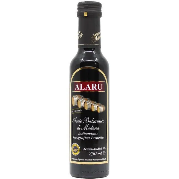 Vinagre balsámico de Módena ALARU, botella 25 cl