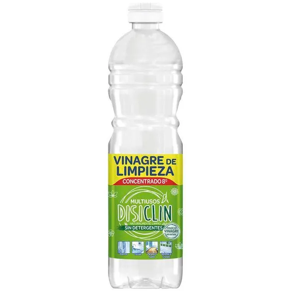 Vinagre multiusos para hogar DISICLIN, botella 1 litro