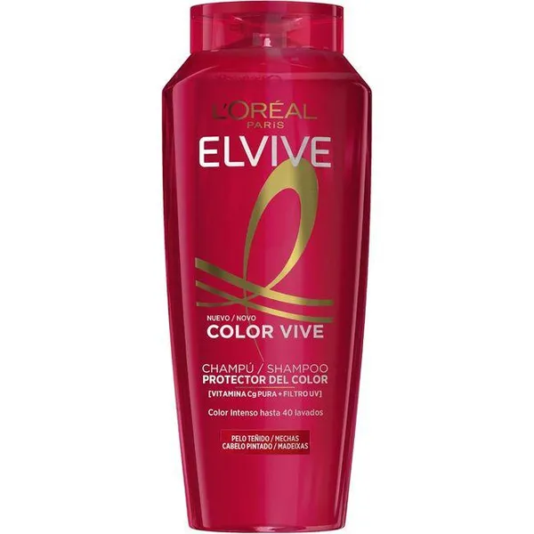 Champú color ELVIVE, bote 400 ml