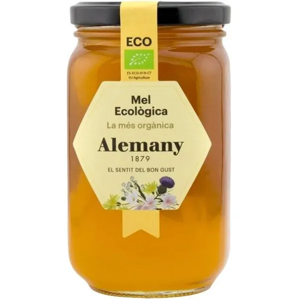 Miel ecológica ALEMANY, frasco 500 g
