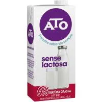 Leche sin lactosa desnatada ATO, brik 1 litro