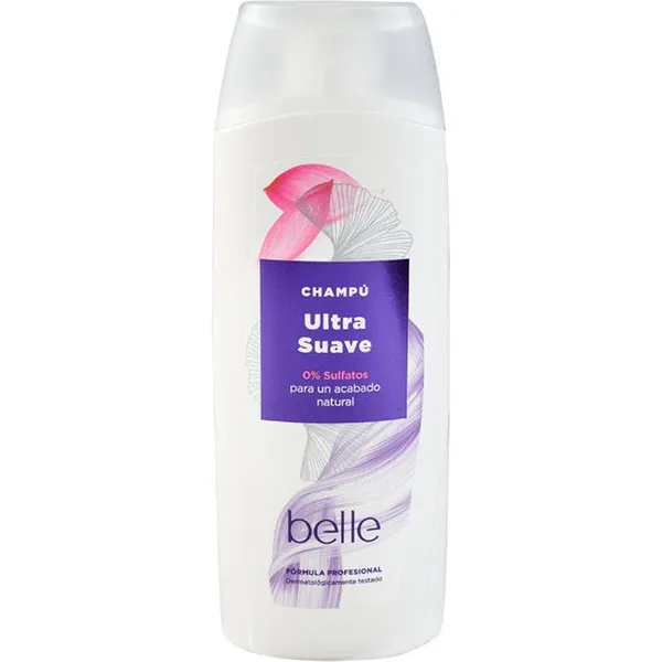 Champú sin sulfatos BELLE, bote 400 ml