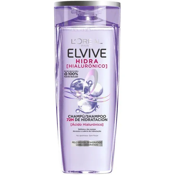 Champú hidra hialuronico ELVIVE, bote 700 ml