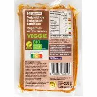 Salchicha veggie alemana EROSKI, sobre 200 g
