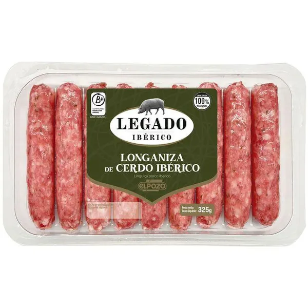 Salchichas ibéricas ELPOZO, bandeja 325 g