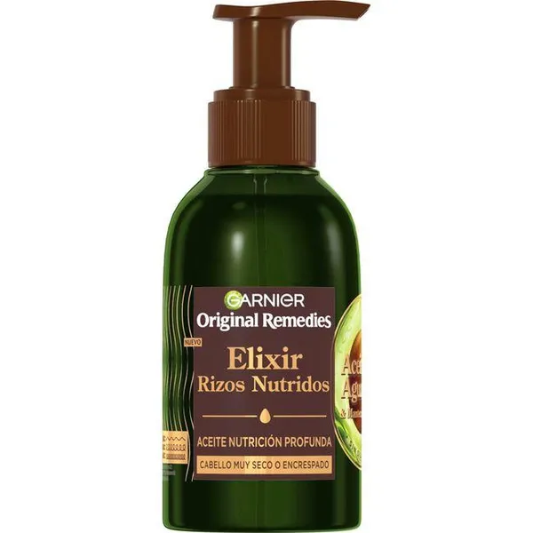 Aceite a base de aguacate ORIGINAL REMEDIES, dosificador 120 ml