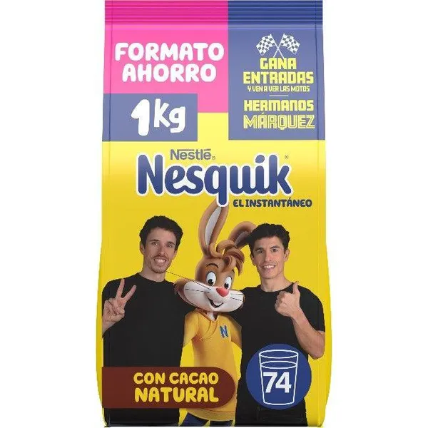 Cacao soluble NESQUIK, bolsa 1 kg