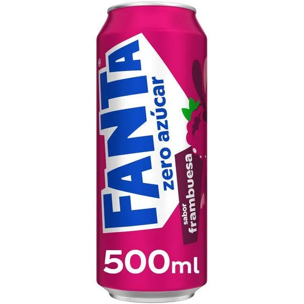 Refresco de frambuesa FANTA, lata 50 cl