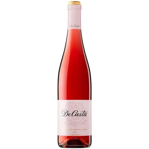 Vino Rosado D.O. Catalunya DE CASTA, botella 75 cl