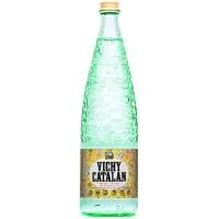 Agua mineral con gas VICHY CATALAN, botella 1 litro