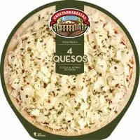 Pizza de 4 quesos CASA TARRADELLAS, 1 ud., 390 g