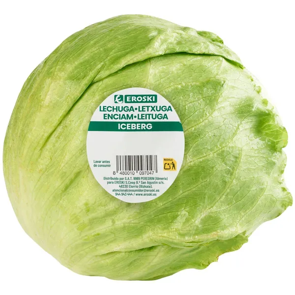 Lechuga Iceberg EROSKI, unidad