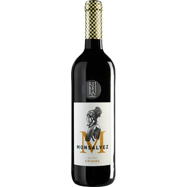 Vino Tinto Crianza R. del Duero MONSALVEZ, botella 75 cl