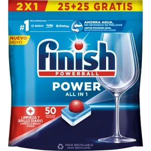 Pastillas Lavavajillas Power 25+25