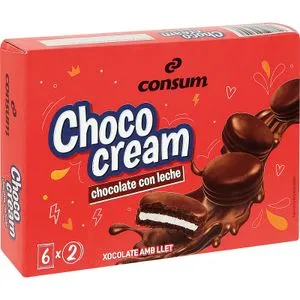 Chococream Bañada Chocolate leche