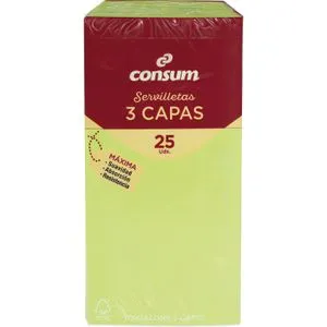 Servilletas 3 capas Verdes