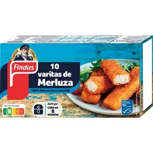 Varitas de Merluza 10 Unidades
