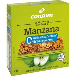 Barritas Manzana 0% Azúcares Añadidos