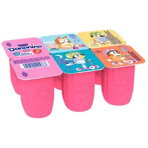 Danonino Petit Suisse Sabor Fresa Pack de 6 U