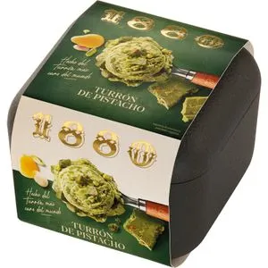 Tarrina Helado Turrón Pistacho