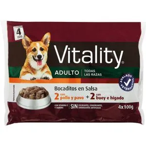 Comida Perros Salsa Buey/Pollo