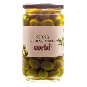 Aceituna Verde con Hueso Sosa