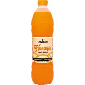 Refresco Naranja Cero sin Gas Botella