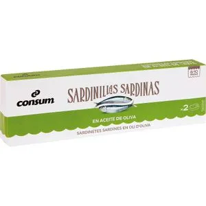 Sardinillas en Aceite de Oliva Pack 2