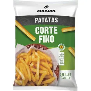 Patatas Prefritas Corte Fino