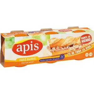 Paté Hígado de Cerdo Suave Pack de 3