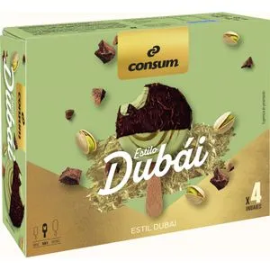 Mini Bombón Dubai 4 Unidades