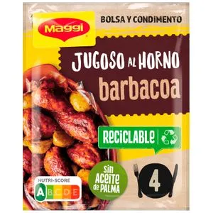 Jugoso al Horno a la Barbacoa