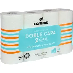 Papel Cocina Blanco