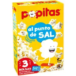 Palomitas Microondas Saladas Pack de 3