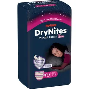 Pañal DryNites 8 a 13 Años Niña
