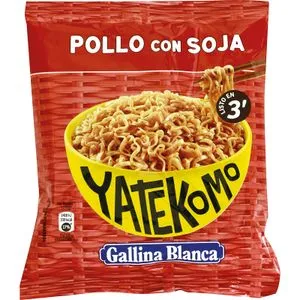 Yatekomo Pollo con Soja Bolsa